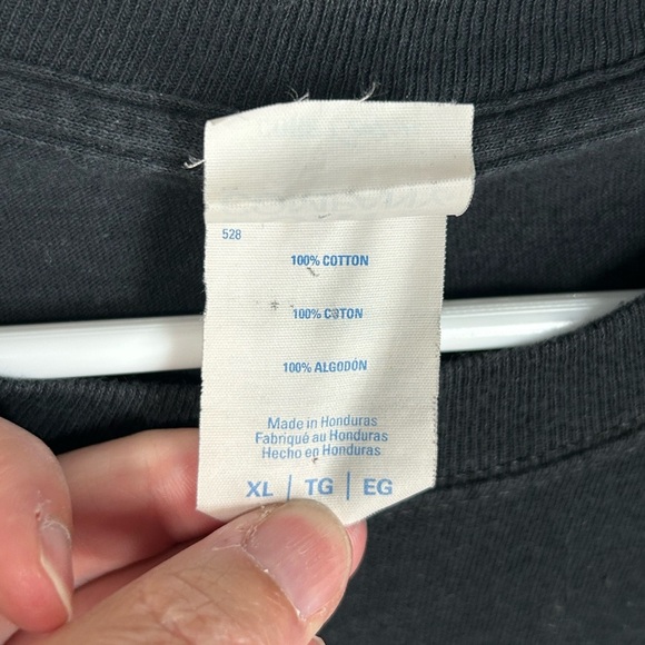 Stranger Things Dominos Mind Ordering  Colab Men's T-shirt Black Size XLarge - Picture 4 of 6